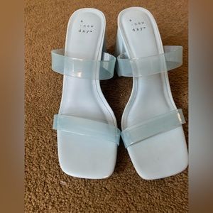A New Day Deanna Mule Heels size 8